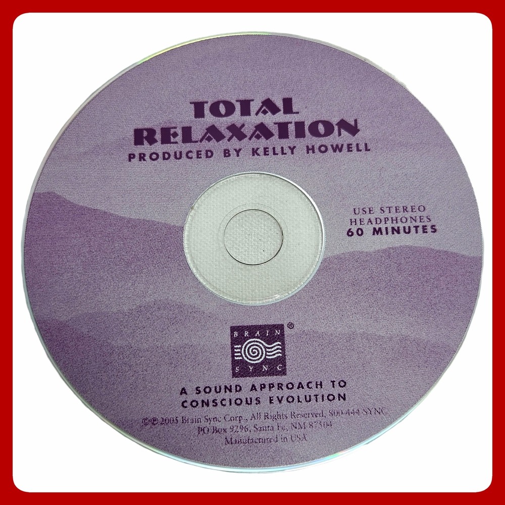 Kelly Howell Total Relaxation Brain Sync 60 Minute Guided Meditation CD Audio‎